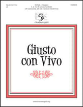 Giusto Con Vivo Handbell sheet music cover